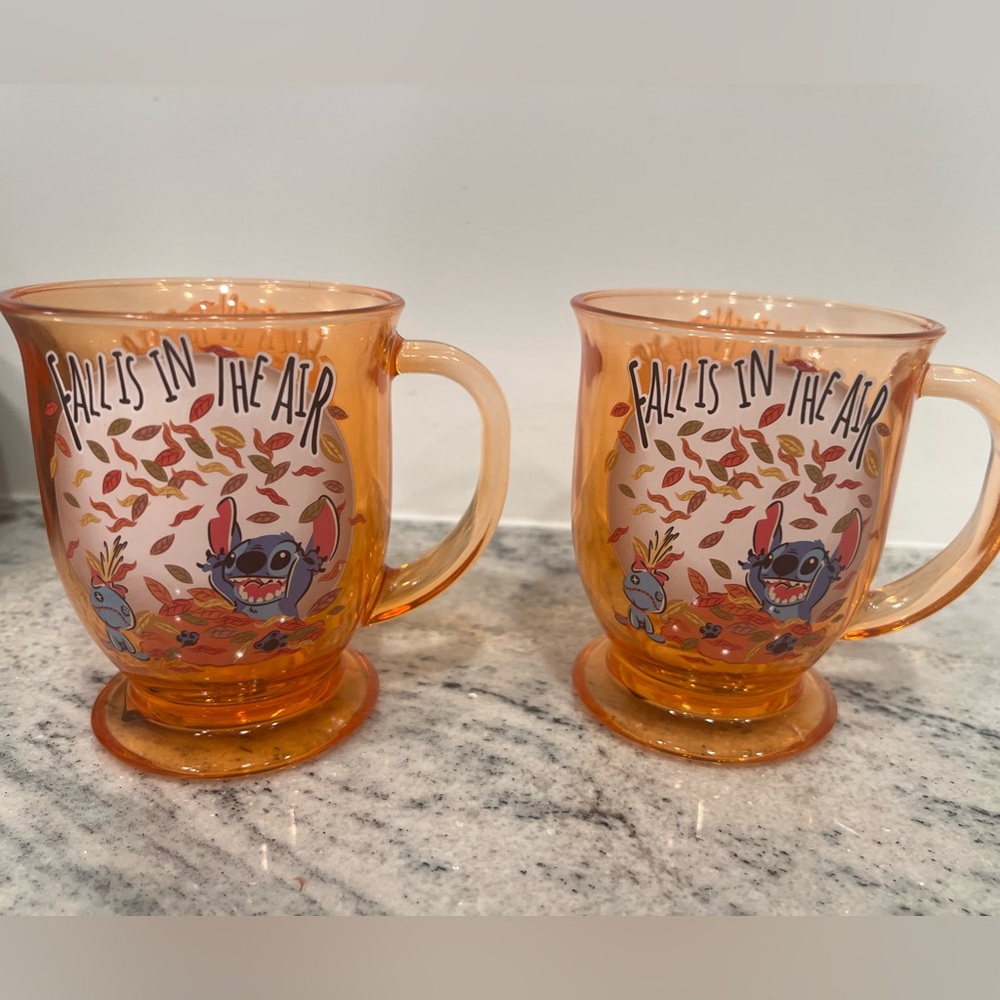 2 Disney lilo & stitch mugs fall